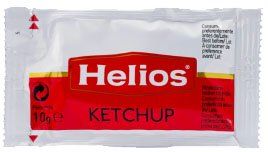 KETCHUP HELIOS BOLSITAS CAJA 300 UD.