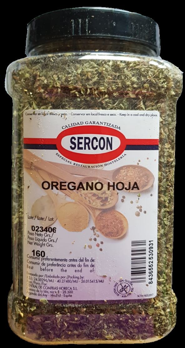 ORÉGANO HOJA BOTE INDUSTRIAL