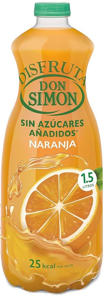 ZUMO S/AZÚCAR NARANJA DISFRUTA 1,5 LT.