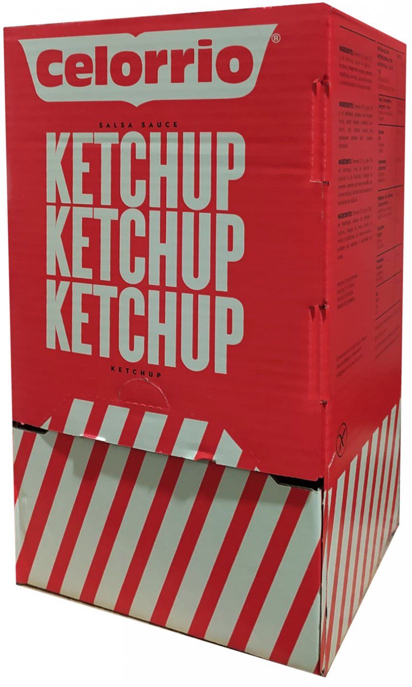 KETCHUP CELORRIO MONODOSIS (CAJA 200 UNIDADES)