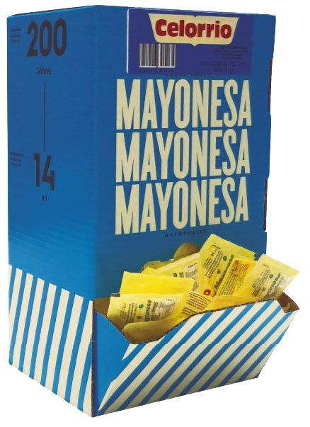 MAHONESA CELORRIO MONODOSIS (CAJA 200 UD