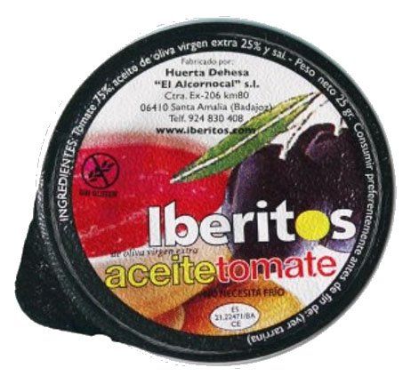IBERITOS TOMATE ACEITE 25 GRS