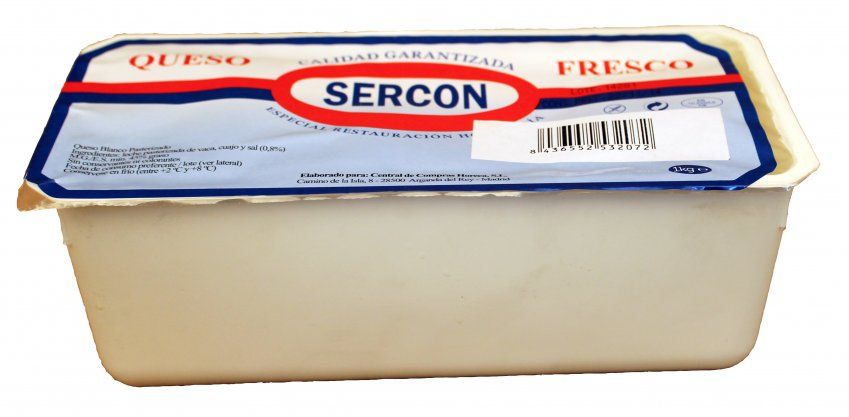 QUESO FRESCO SIN SAL SERCON