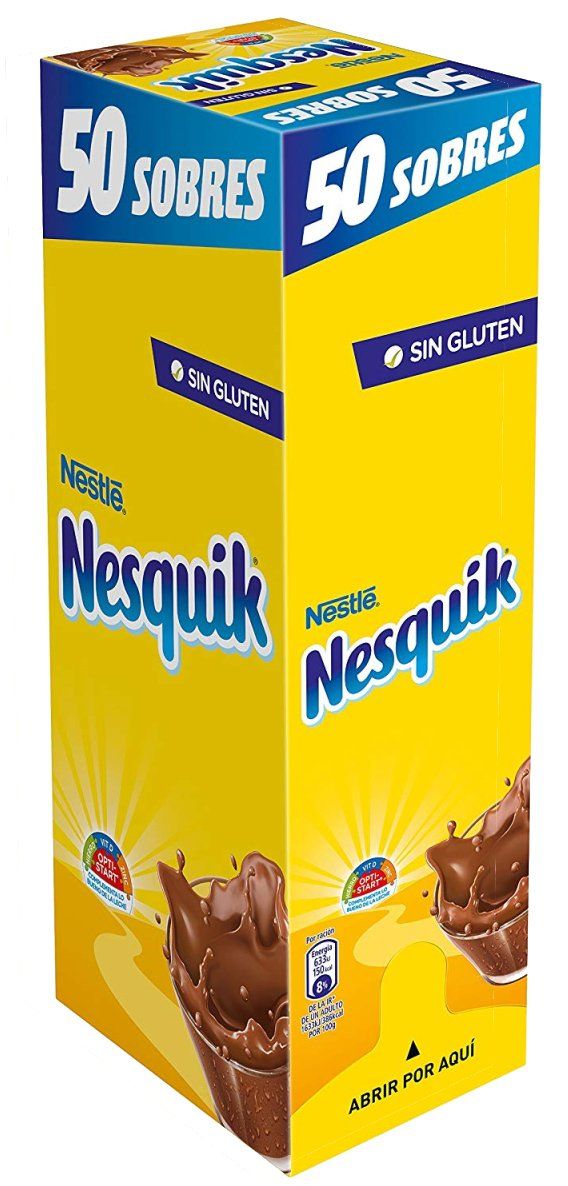 NESQUIK SOBRES ESTUCHE 50 UDS.