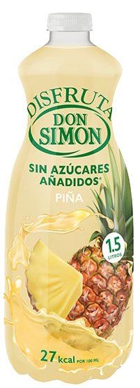 ZUMO S/AZÚCAR PIÑA DISFRUTA 1,5 LT.