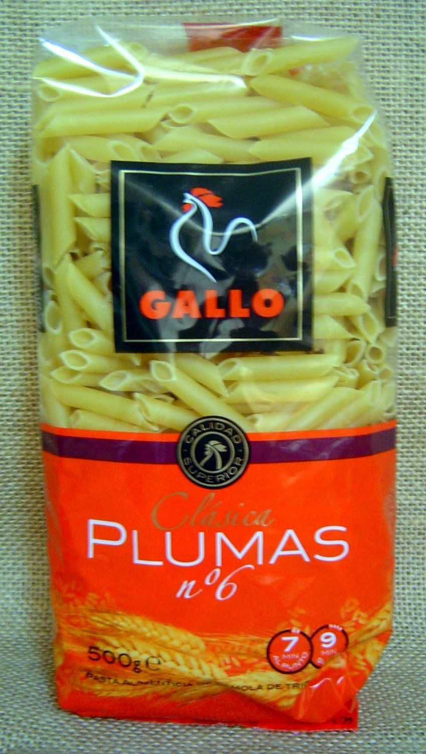MACARRONES GALLO 500 GR