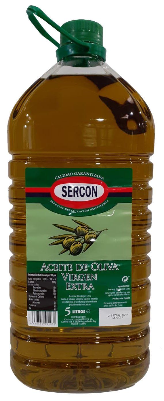 ACEITE OLIVA VIRGEN EXTRA SERCON 5 L