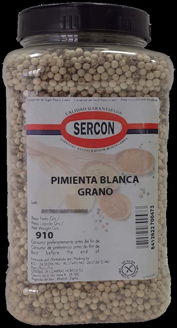 PIMIENTA BLANCA GRANO BOTE INDUSTRIAL