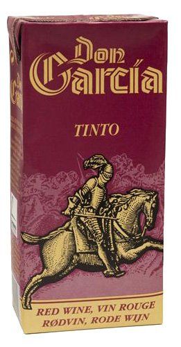 VINO TINTO DON GARCÍA BRICK 1 LT