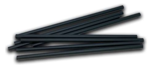 PAJITA PLA NEGRA MONDIS 23 CM