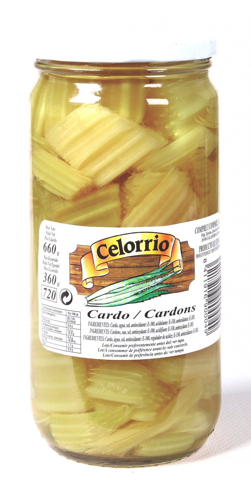 CARDO TROCEADO CELORRIO 1 KG.