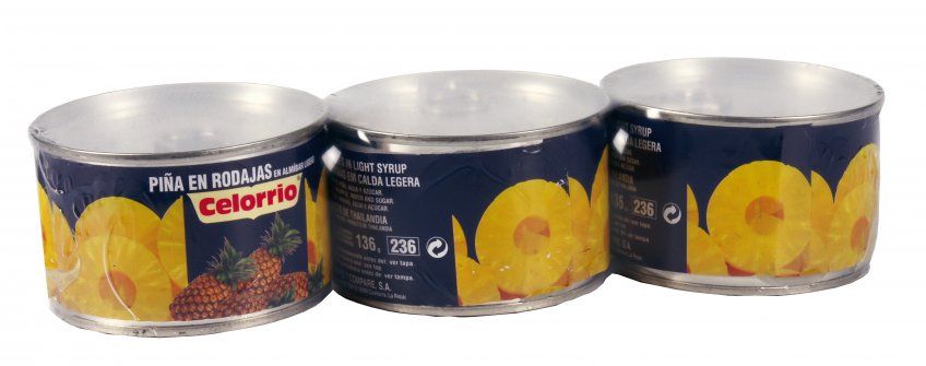 PIÑA EN SU JUGO CELORRIO PACK 3*220GR