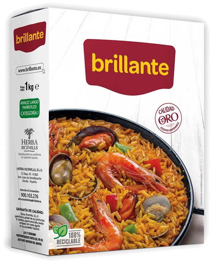 ARROZ BRILLANTE 1 KG.