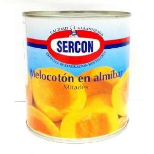 MELOCOTON EN ALMIBAR SERCON 3 KGS.