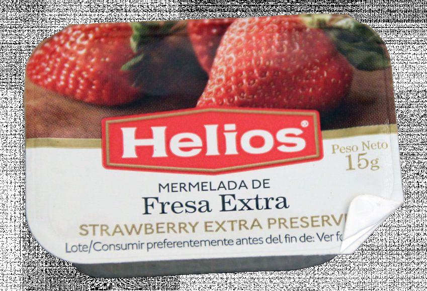 MERMELADA FRESA HELIOS 15 GR