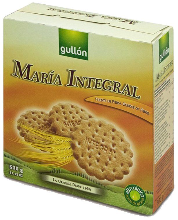 GALLETA MARÍA INTEGRAL GULLÓN 600 GR.