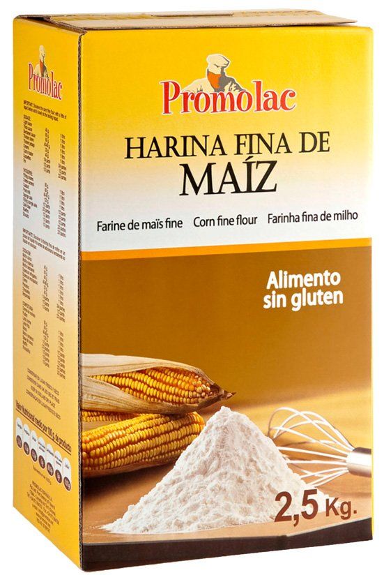 HARINA FINA MAÍZ PROMOLAC 2,5 KG.