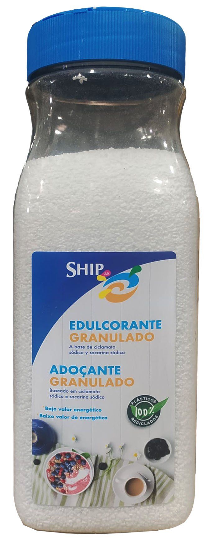 EDULCORANTE GRANULADO SHIP 500 GR.