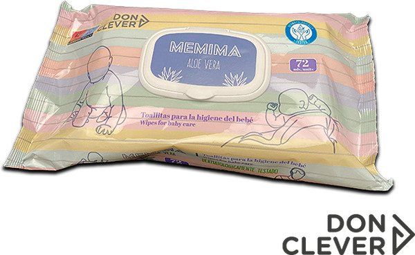 TOALLITA HUMEDA INFALNTIL DON CLEVER