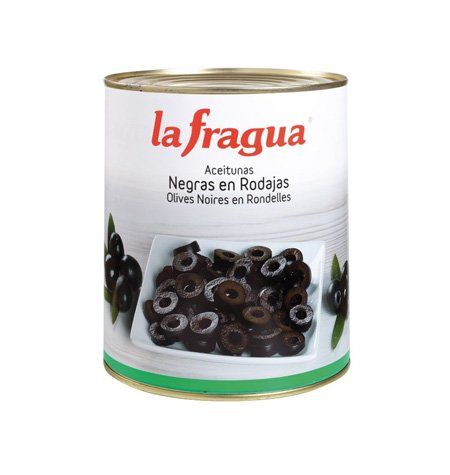 Aceituna Negra Laminada La Fragua Lata 3kg Distribuidor en Salamanca