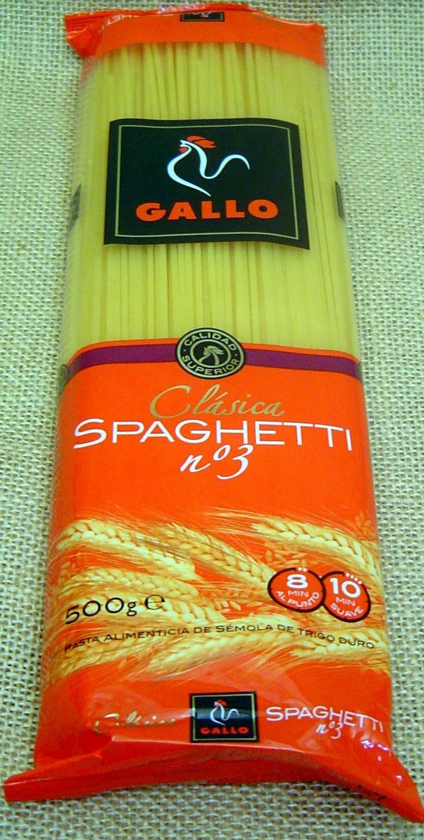 SPAGUETTI GALLO 500 GR