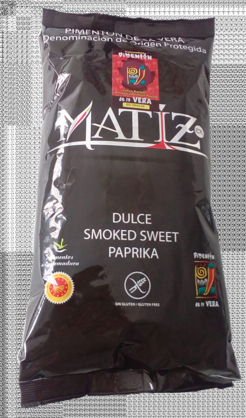 PIMENTON DULCE DE LA VERA MATIZ 1 KG.