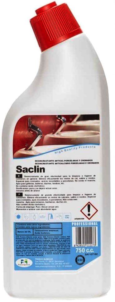 DESINCRUSTANTE ANTICAL SACLIN 750 ML.