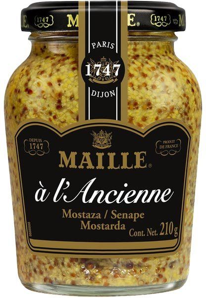 MOSTAZA ANTIGUA MAILLE TARRO 210 GR