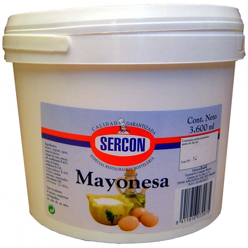 MAHONESA SERCON 4 KG.