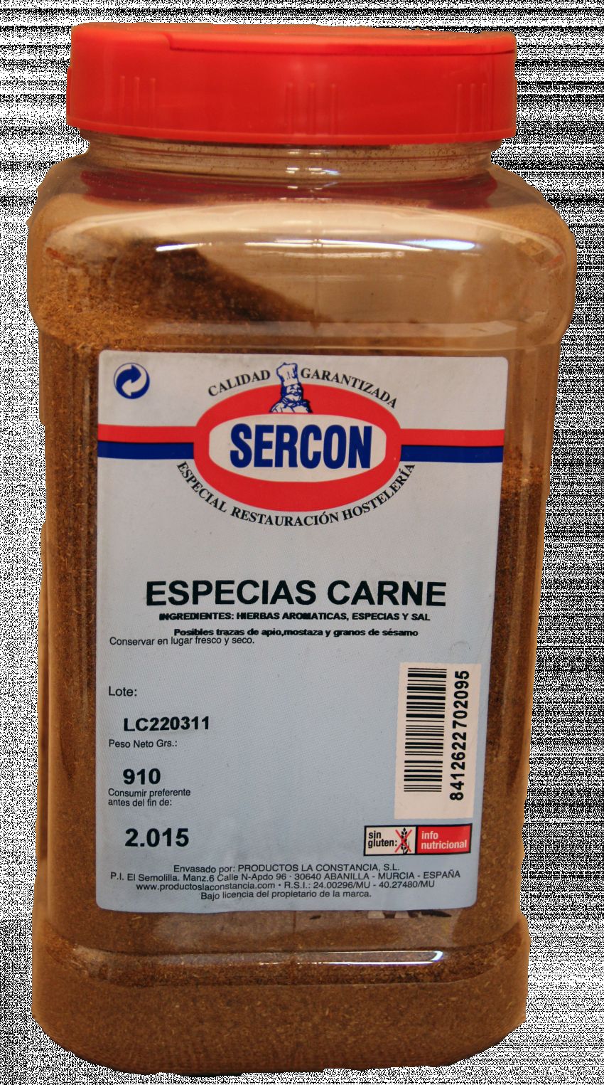 ESPECIAS CARNE BOTE INDUSTRIAL