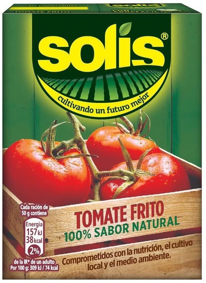TOMATE FRITO SOLIS BRICK 350 GR