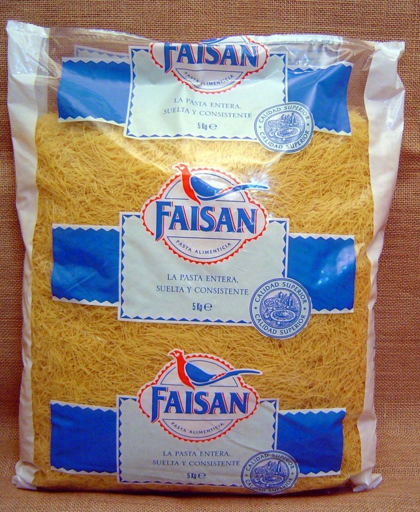 FIDEO ENTREFINO FAISAN 5 KG (GORDO)