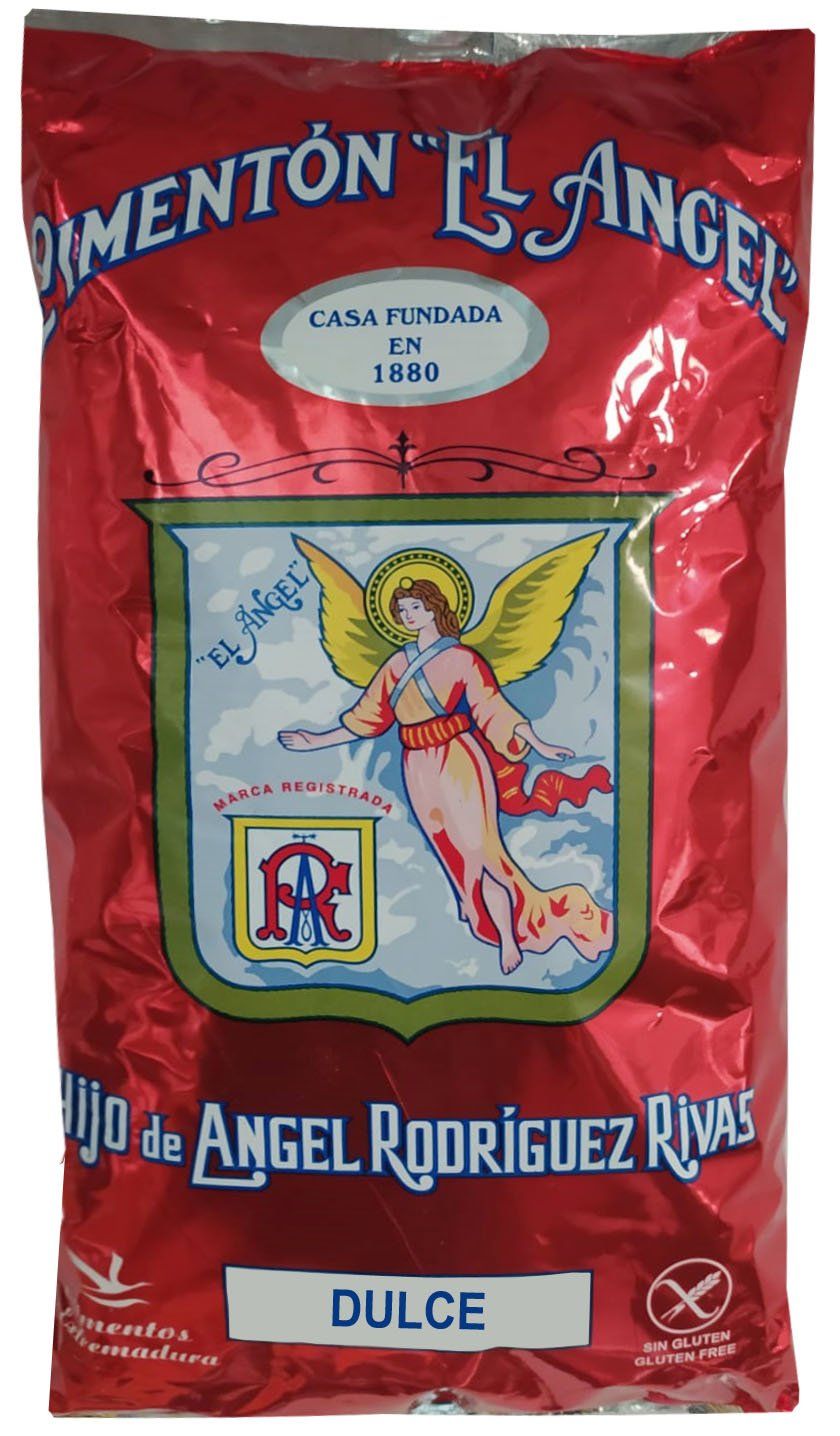 PIMENTON DULCE EL ANGEL BOLSA 1 KG.