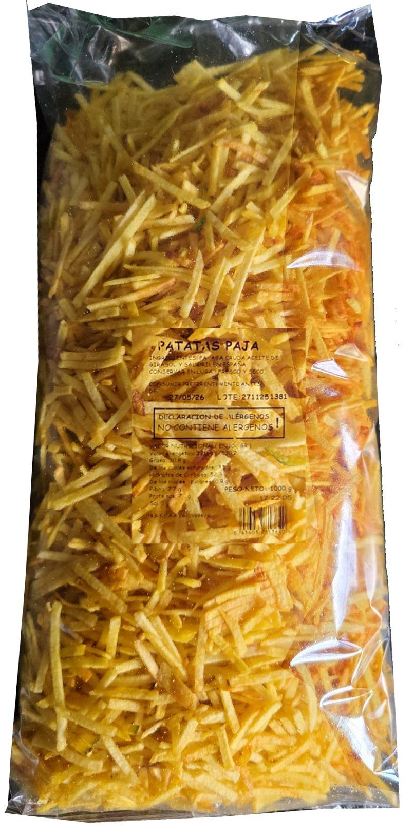 PATATA PAJA LA SANTAMARIA BOLSA 1kg.