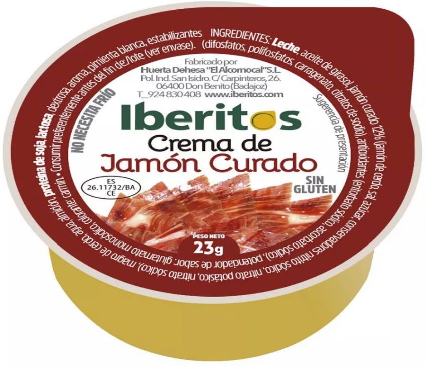 IBERITOS JAMÓN CURADO 25 GRS.