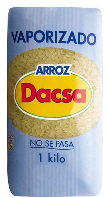 ARROZ VAPORIZADO DACSA 1 KG.