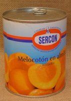 MELOCOTON EN ALMIBAR SERCON 1 KG