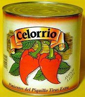 PIMIENTO PIQUILLO EN TIRAS CELORRIO 3 KGS.
