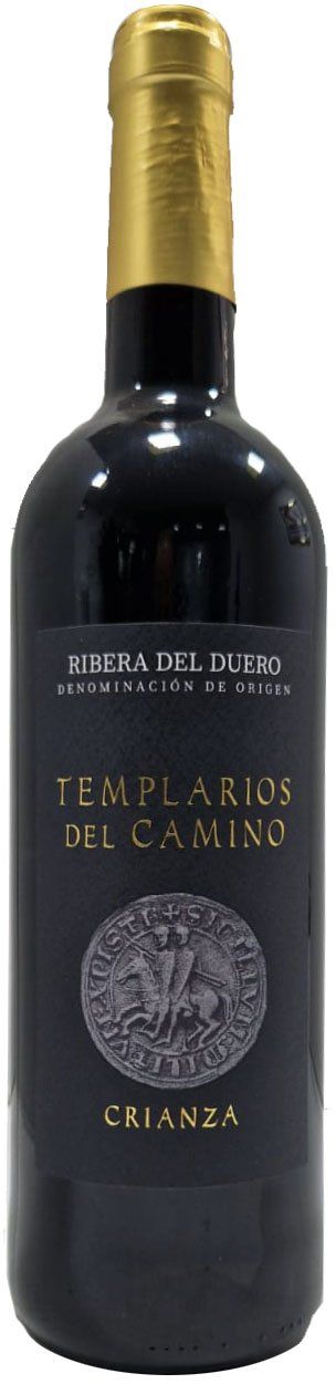 VINO TINTO RIBERA CRIANZA TEMPLARIOS DEL CAMINO