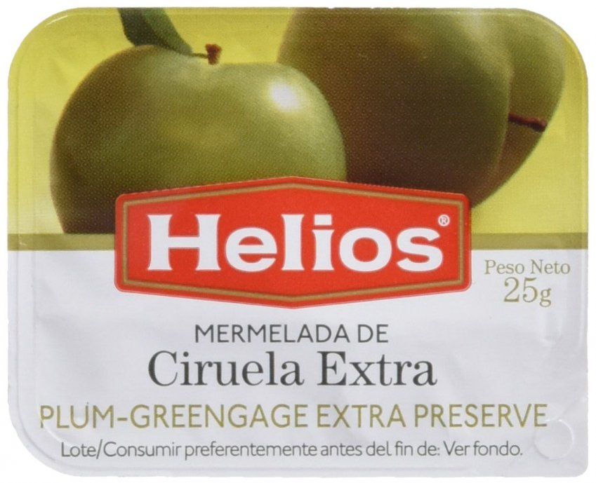 MERMELADA CIRUELA HELIOS 25 GRS