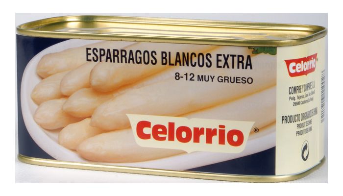 ESPÁRRAGO BLANCO 9/12 CELORRIO 1 KG