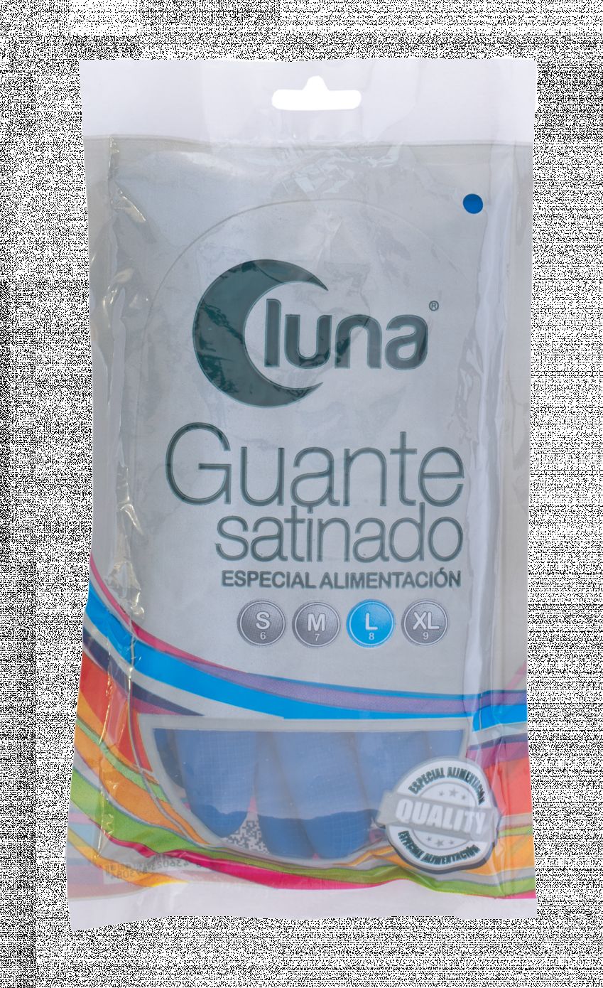 GUANTES SATINADOS AZUL LUNA