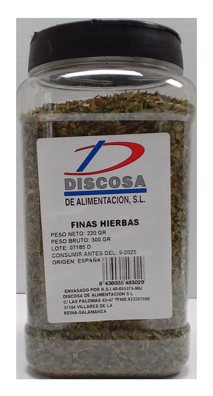 FINAS HIERBAS BOTE INDUSTRIAL