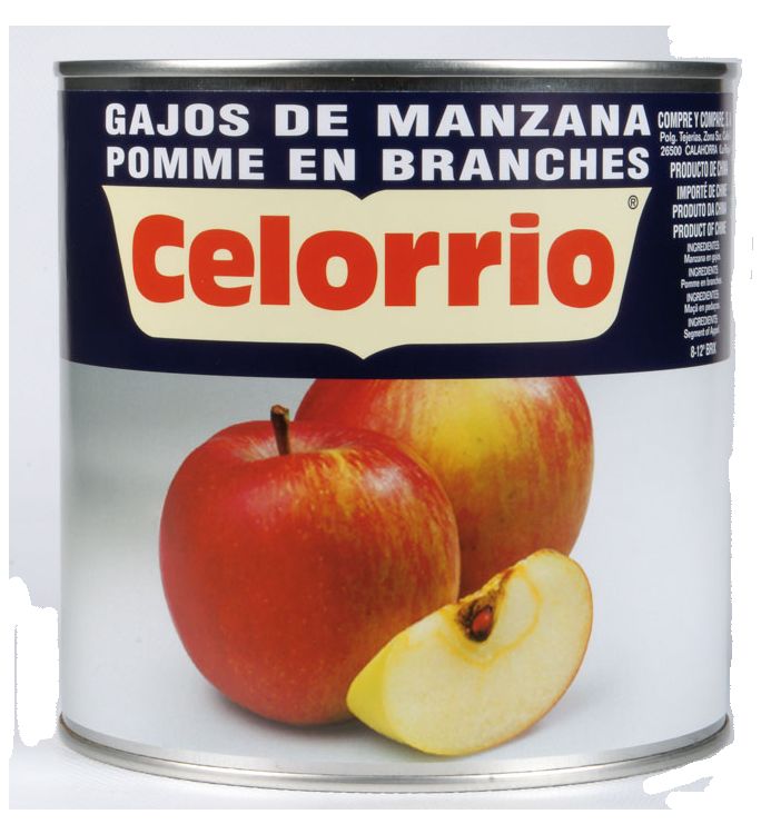 MANZANA EN SU JUGO CELORRIO 3 KG.