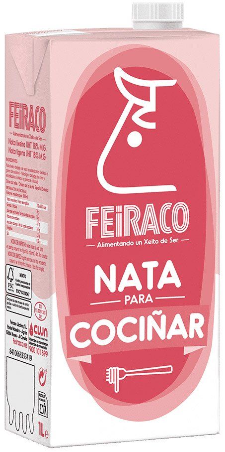 NATA COCINA 18% FEIRACO 1 LT.