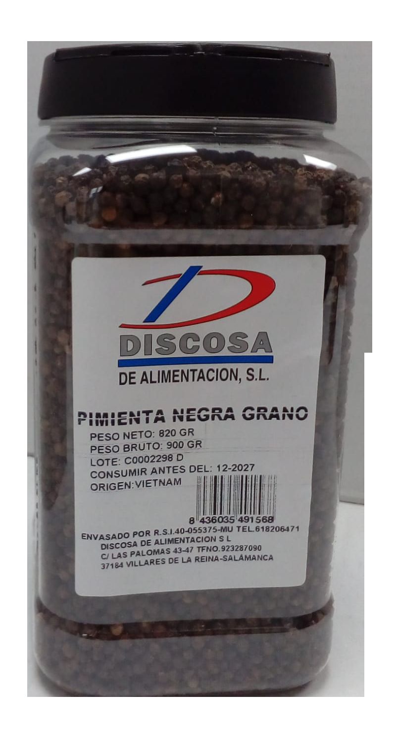 PIMIENTA NEGRA GRANO BOTE INDUSTRIAL