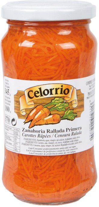 ZANAHORIA RALLADA CELORRIO 1/2 KG.