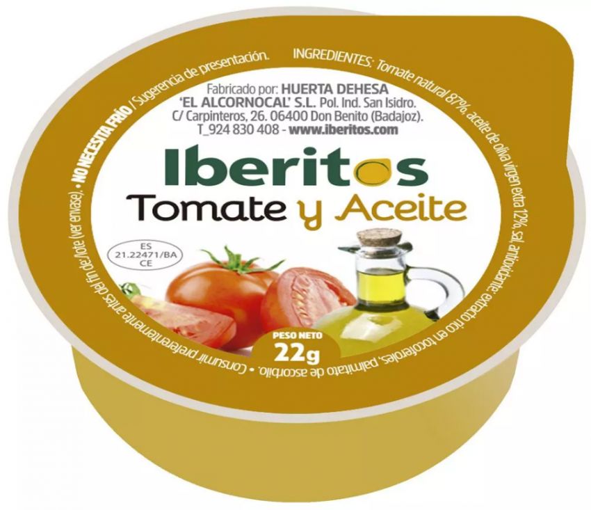 IBERITOS TOMATE ACEITE 25 GRS