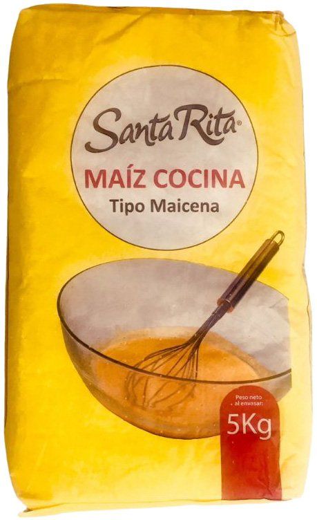 HARINA DE MAÍZ COCINA (TIPO MAIZENA) SANTA RITA 5 KG.