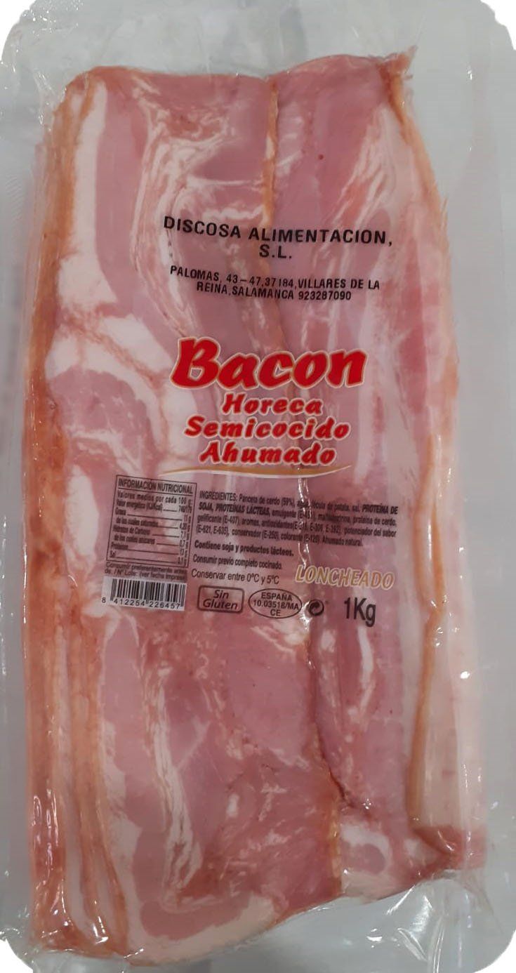 BACON LONCHEADO HORECA 1 KG.